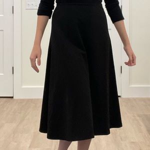 Calvin Klein Black Midi Skirt